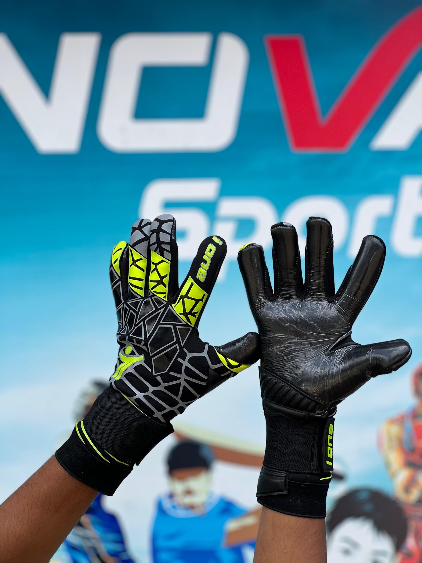 ione green and black