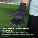 NIVIA ASHTANG Goalkeeping Gloves  (Black, Gold)